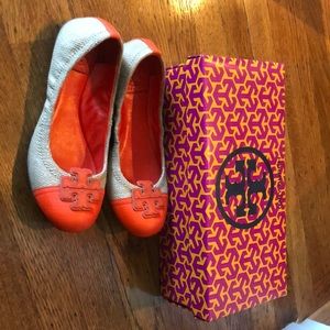 Tory Burch Carina Ballet Flat - Size 6
